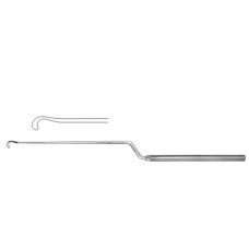 Hardy-Fahlbusch Micro Dissector Bayonet Shaped - Sharp Stainless Steel, 24 cm - 9 1/2"